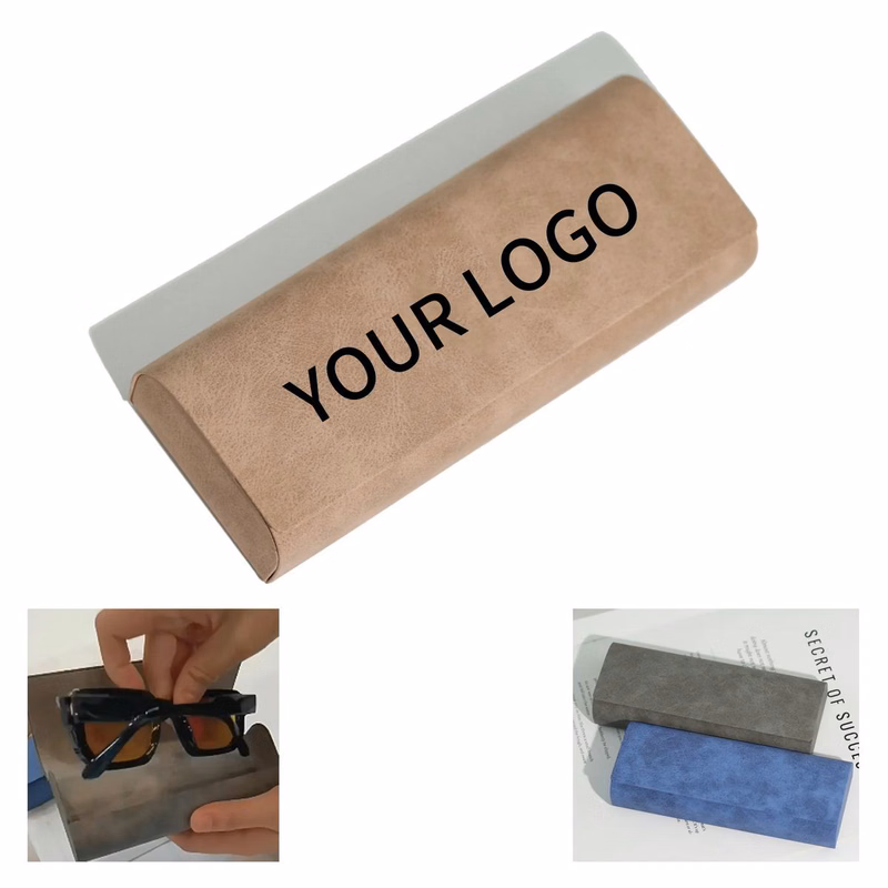 Protective Leather Glasses Case with Soft Lining