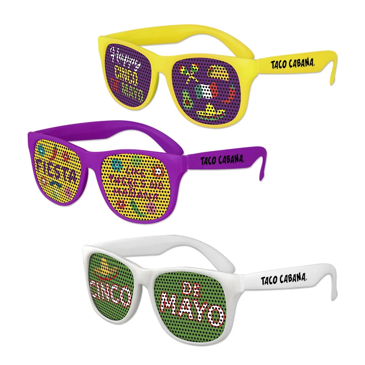 Cinco De Mayo Art Pinhole Sunglasses 1