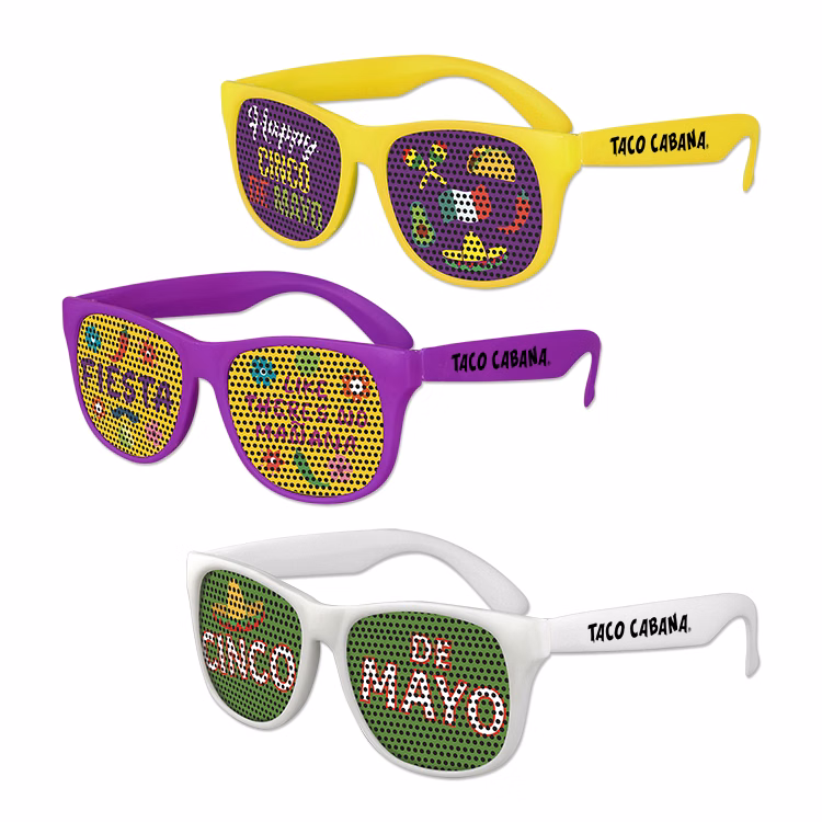Cinco De Mayo Art Pinhole Sunglasses