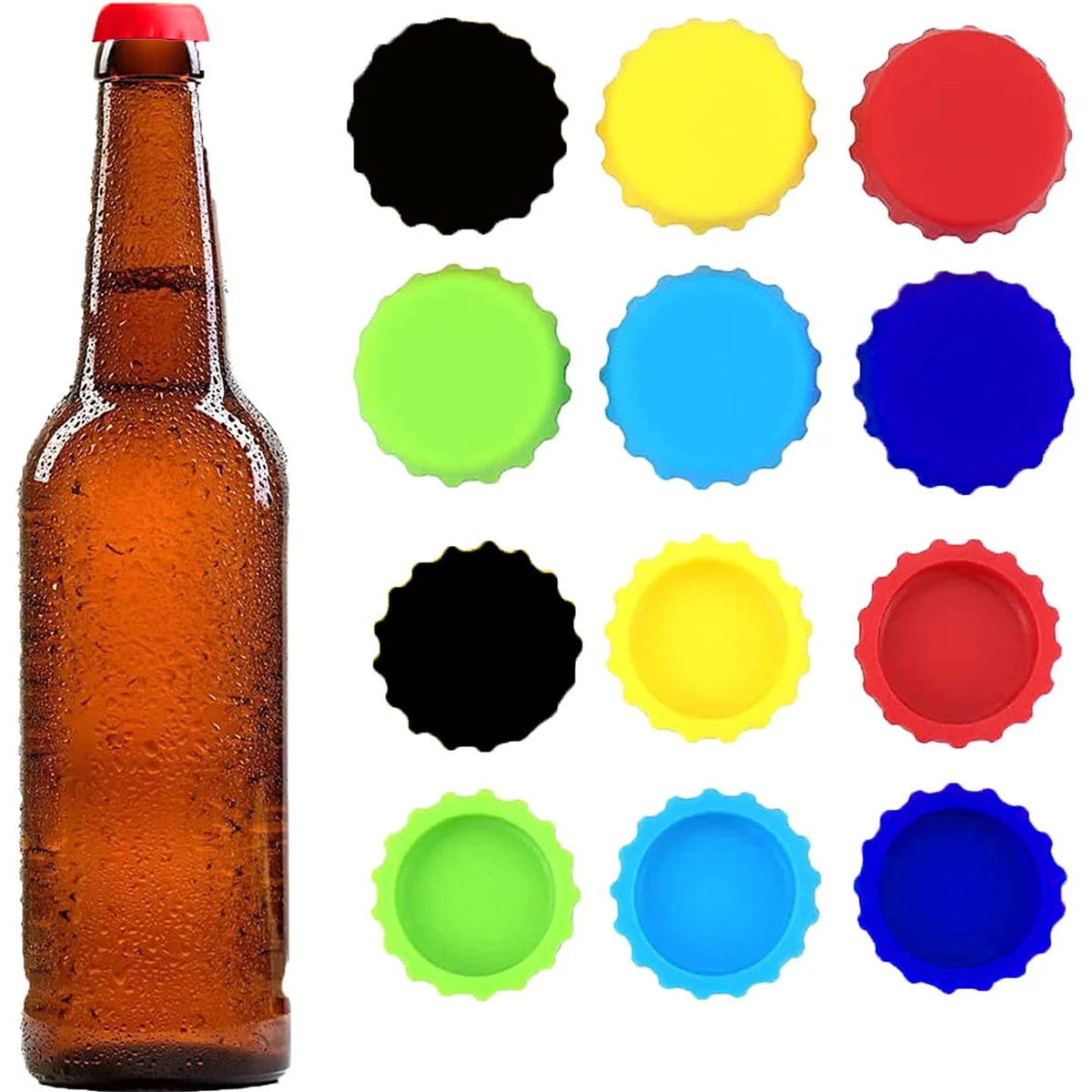 Silicone Beer Bottle Cap 1
