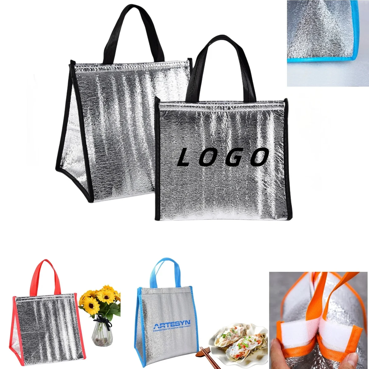 Disposable Thermal Insulated Tote Bag 1