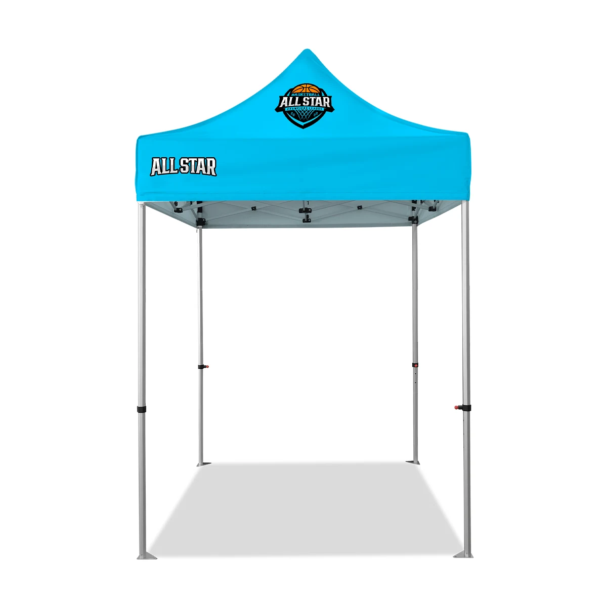 5'x5' Standard Hex Aluminum Frame Tent Kit 1