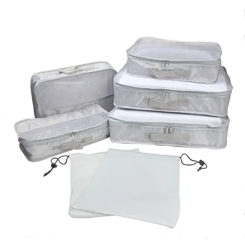 Travel Luggage Storage Bag Set With Pouch 1