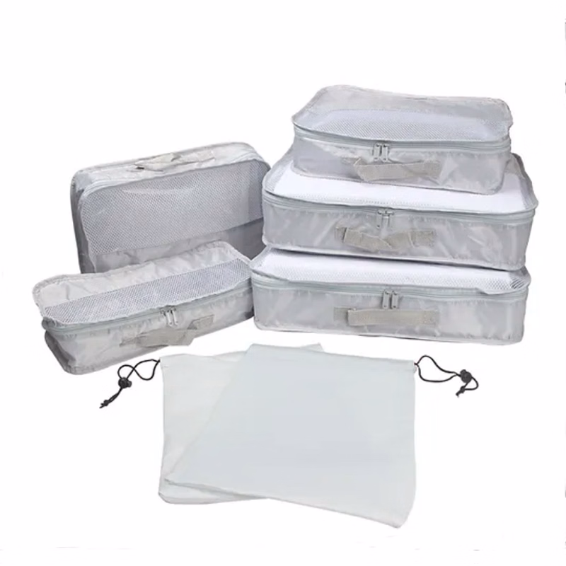 Travel Luggage Storage Bag Set With Pouch