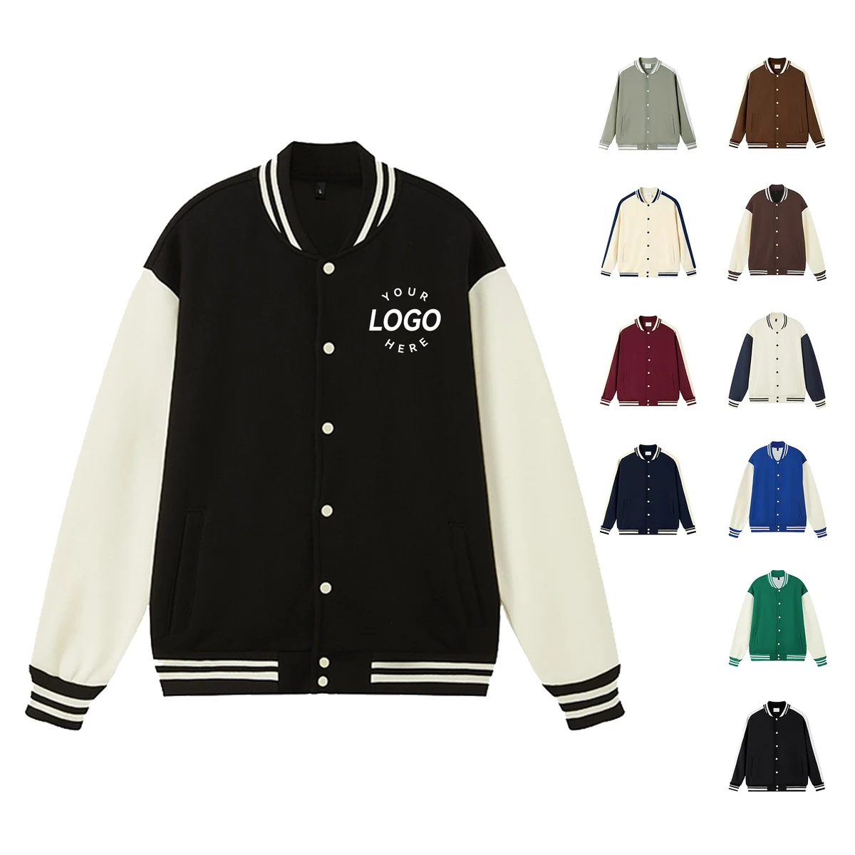 Baseball Jacket Uniform For Unisex 1