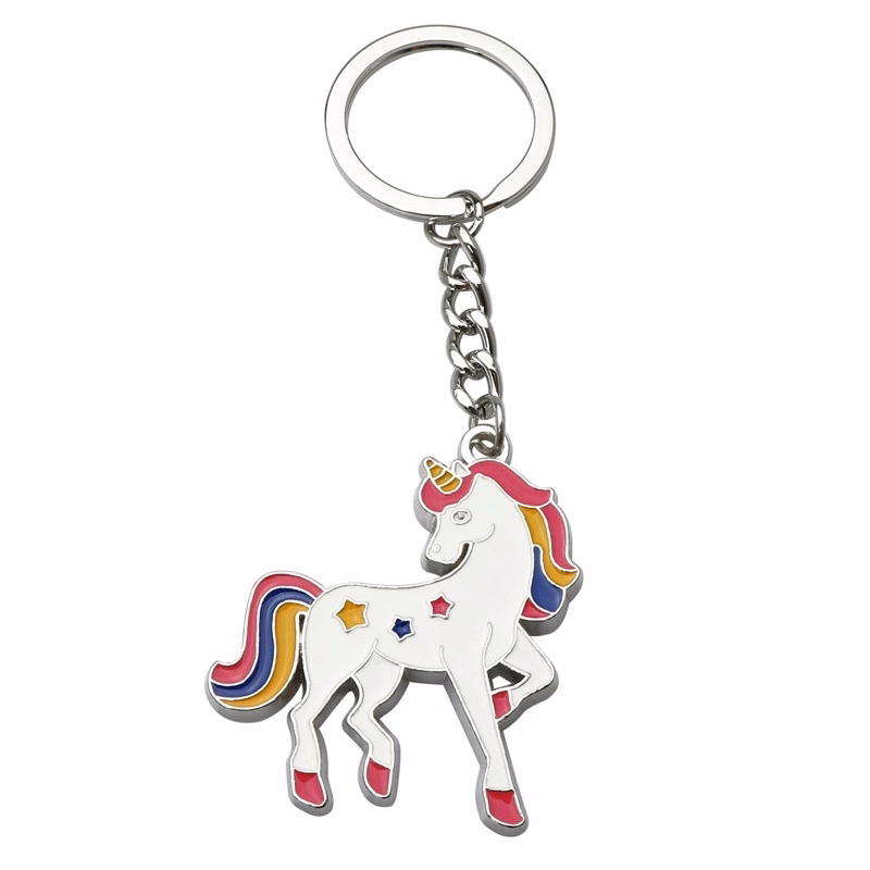 Unicorn car keychain