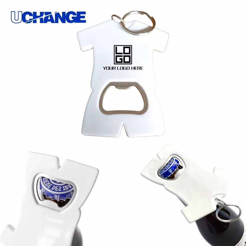 T-Shirt Shape Bottle Opener Keychain
