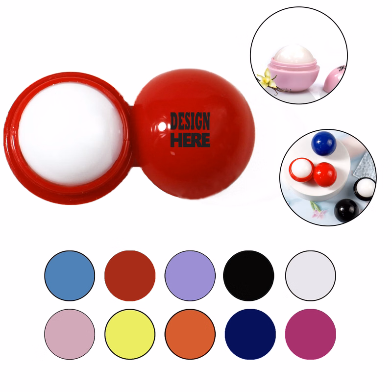 Spherical Fruit-Flavored Lip Balm