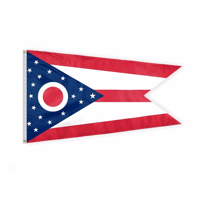 3'x5' Ohio ePoly Printed Flags