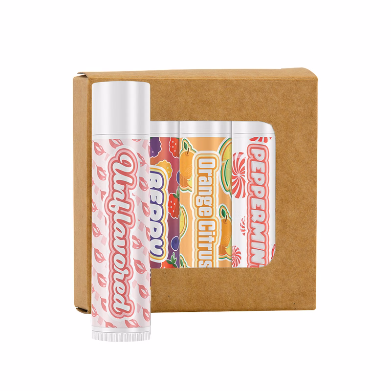 Ultra Lip Balm 4-Pack (White Tube)