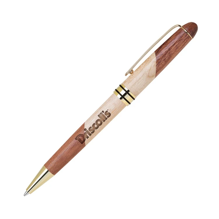 Terrific Timber-13 Curvy Design Wooden Pen 1