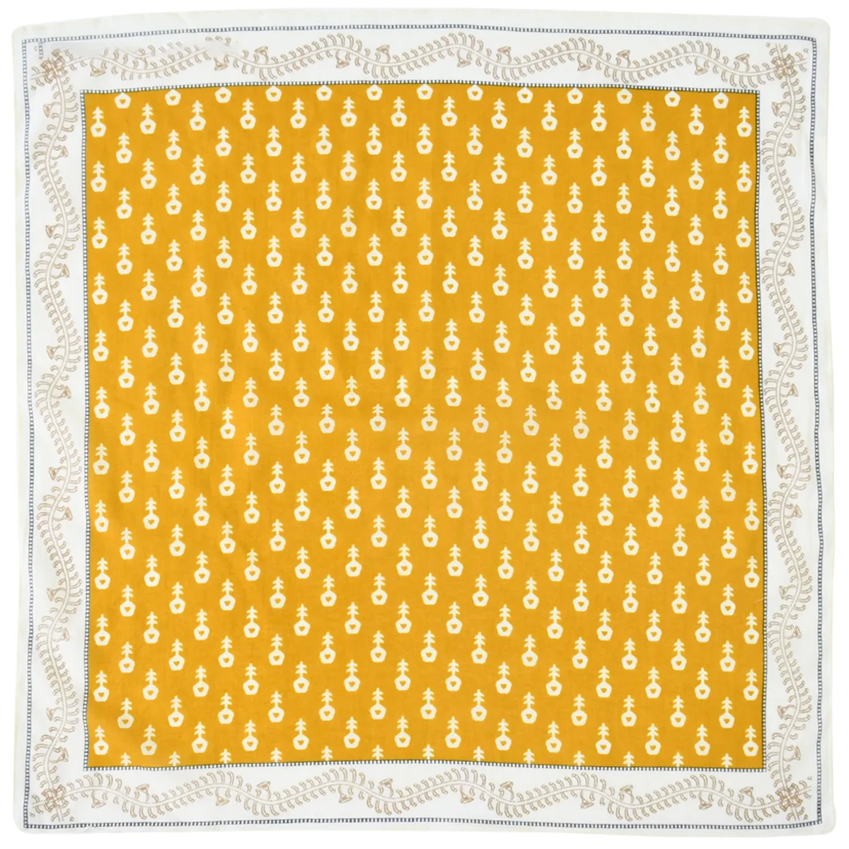 Custom Square Turban Yellow 1