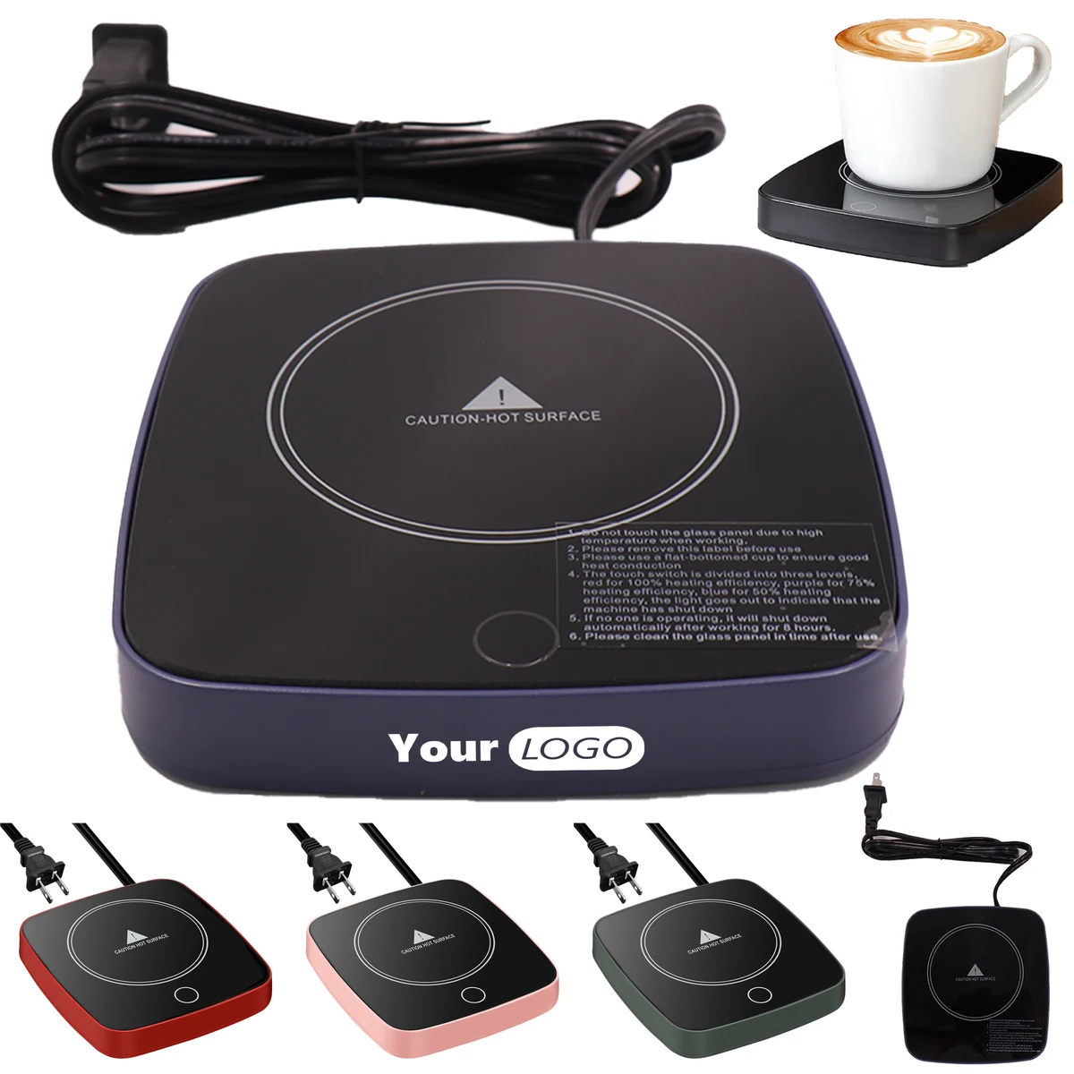Abs Adjustable Heating Coaster 1