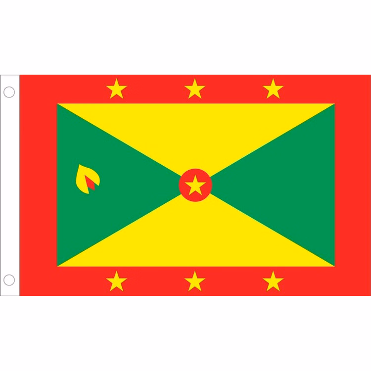 Grenada Flag - 2' x 3' - Nylon