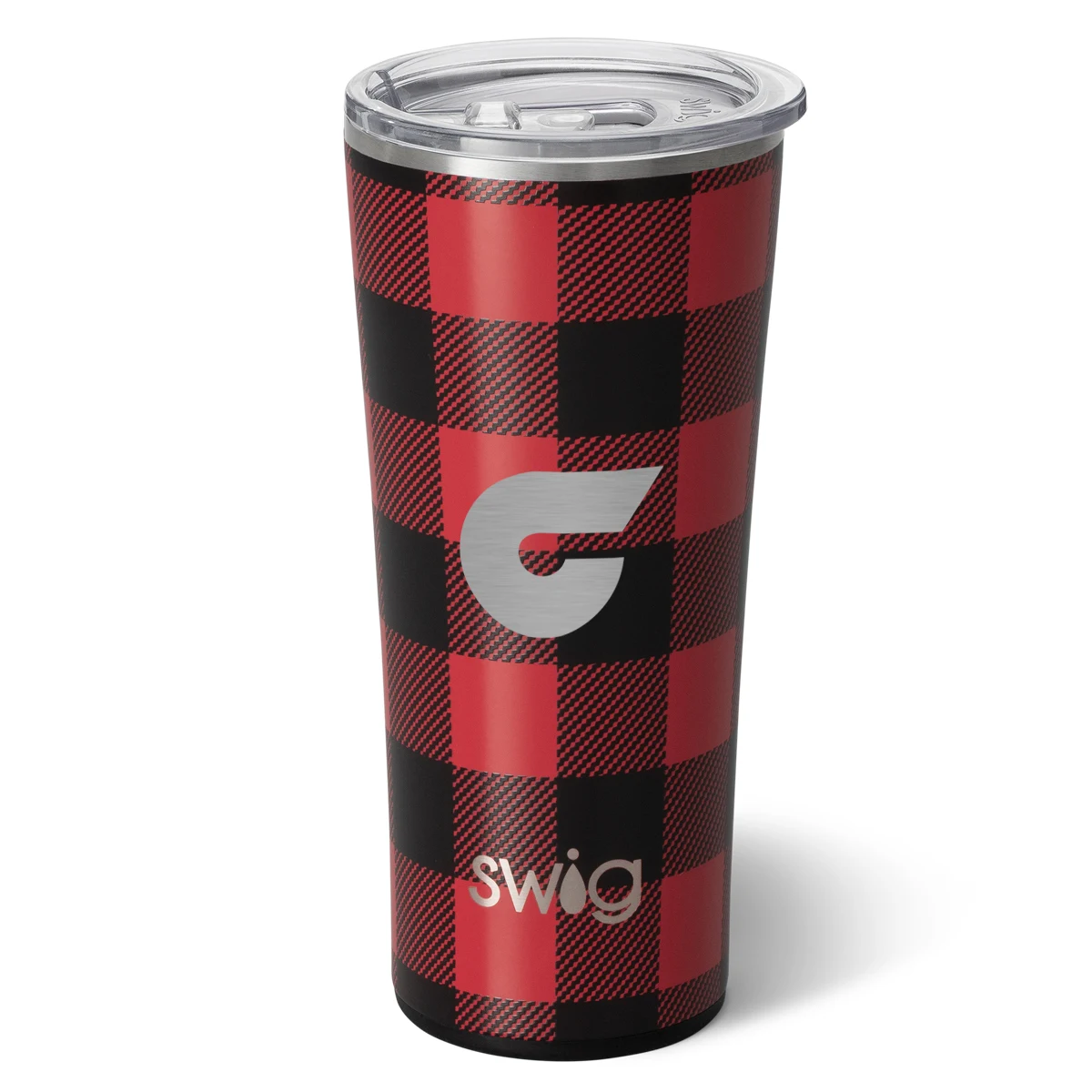 22 Oz. Swig Life™ Buffalo Plaid Stainless Steel Tumbler 1
