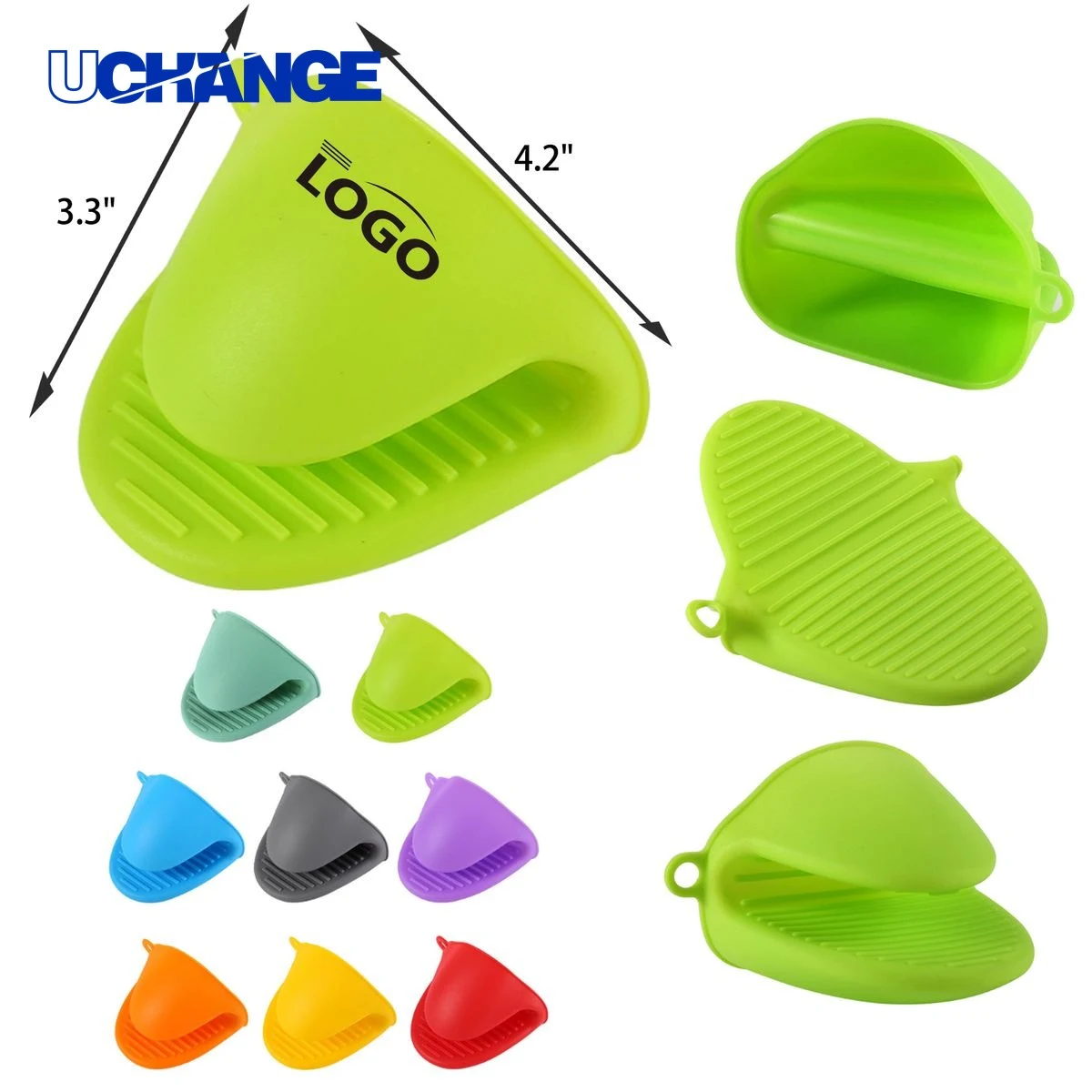 Flexible Silicone Cooking Pinch Mitt 1
