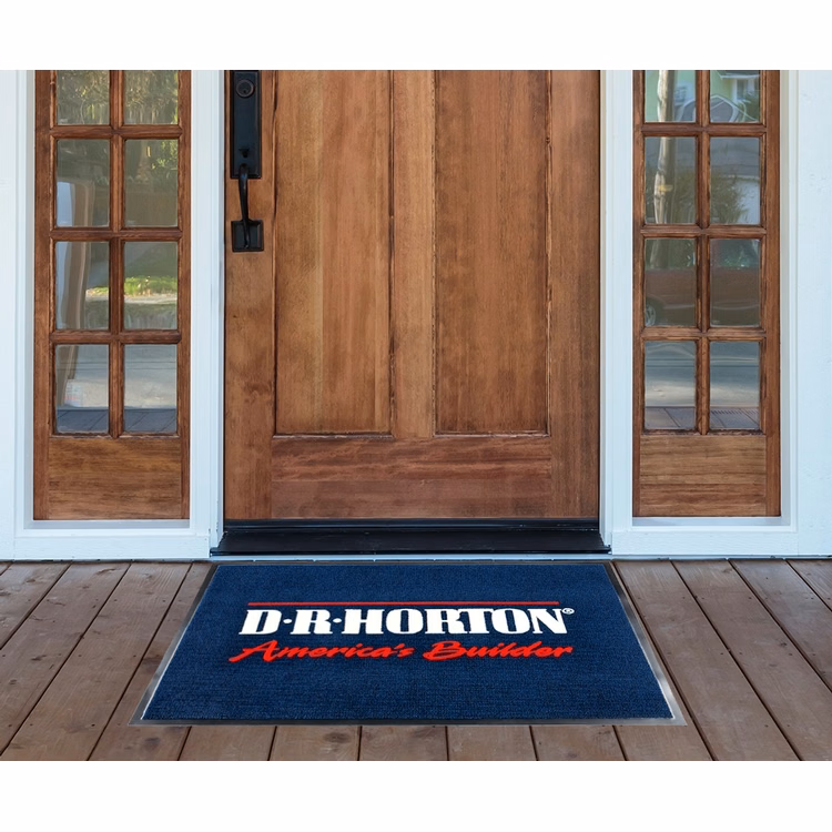 Flocked Camelot Floor Mat
