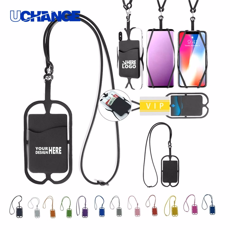 Silicone Strappy Mobile Device Pocket Holder