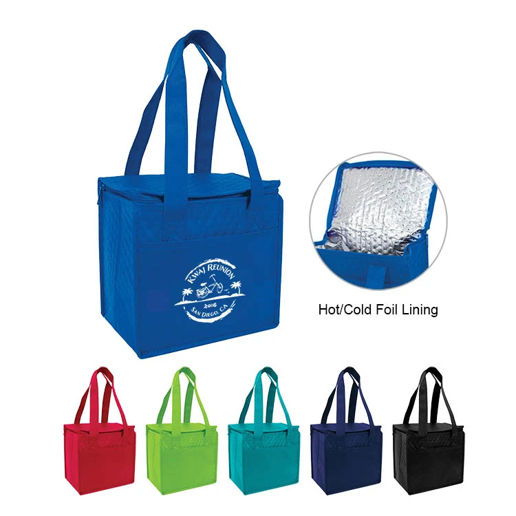 90+GSM Non-Woven Compact Snack Pack Cooler tote bag 1