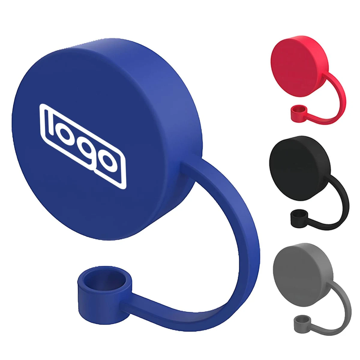 Dustproof Cute Silicone Straw Topper Cap 1