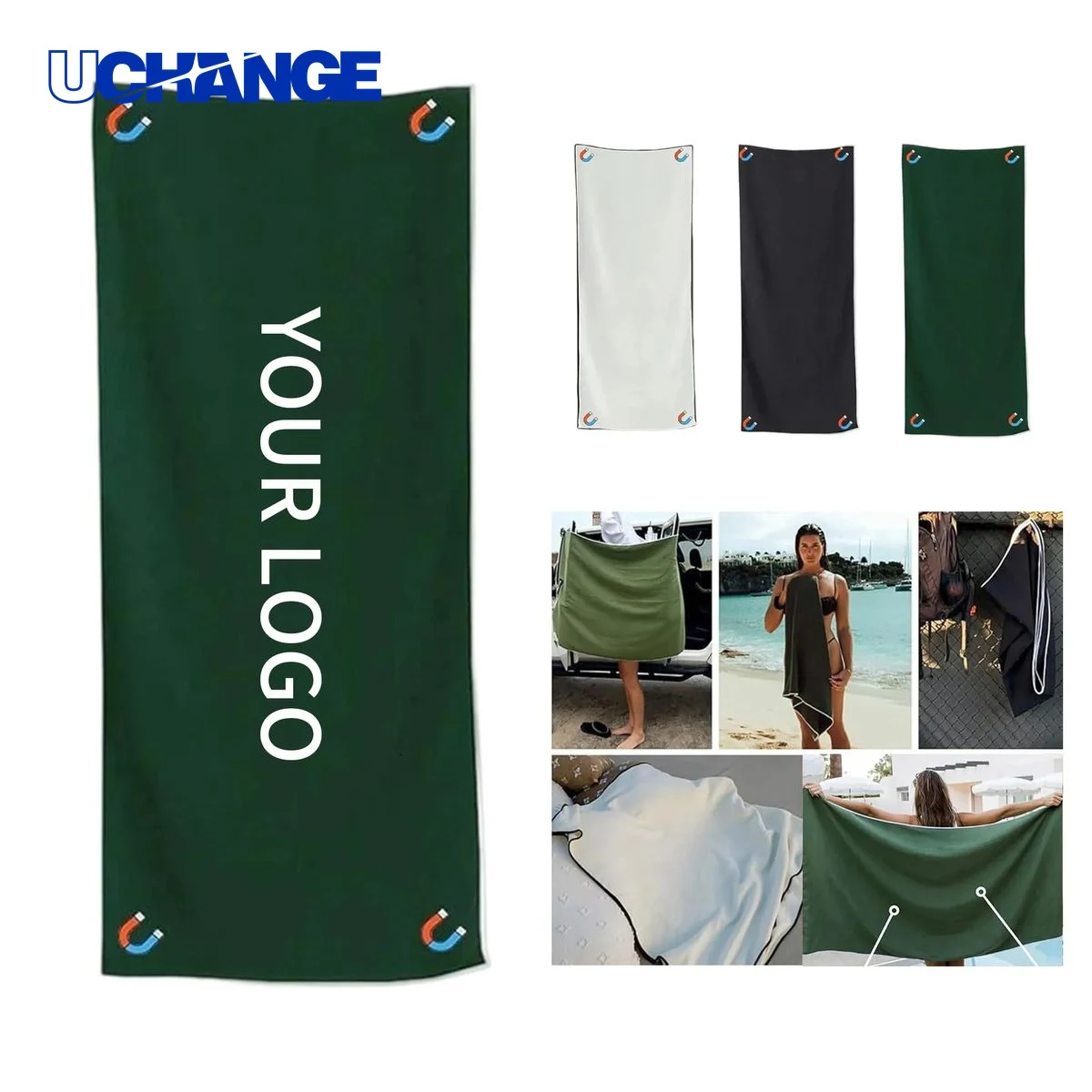 Outdoor Magnetic Bath Towel Accessory Means MOQ 50 1