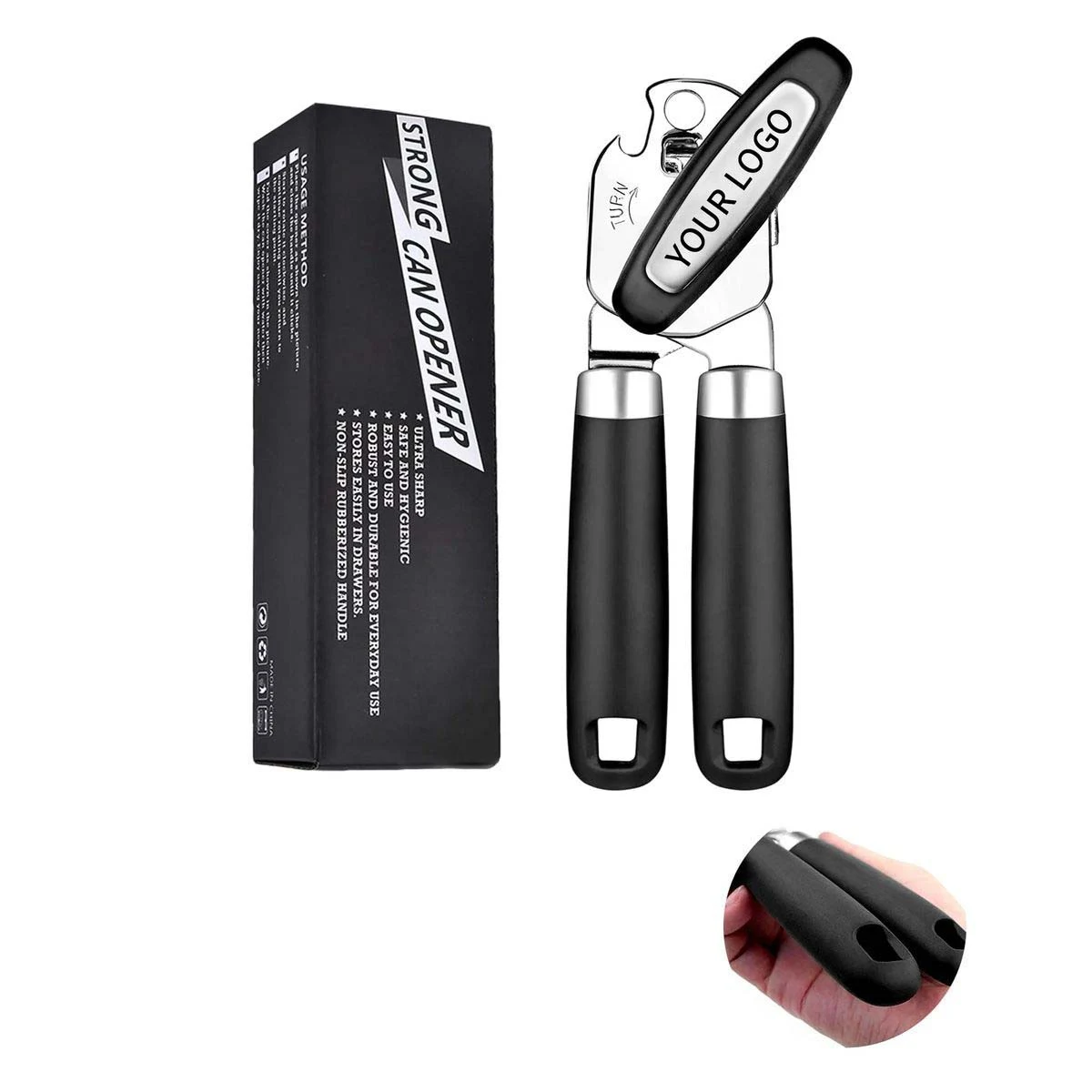 Ergonomic Handle Opener with Three Functions 1