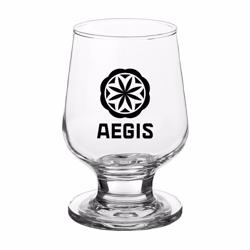 12 oz. Elytra Water Goblet Glass (1 Color Imprint)