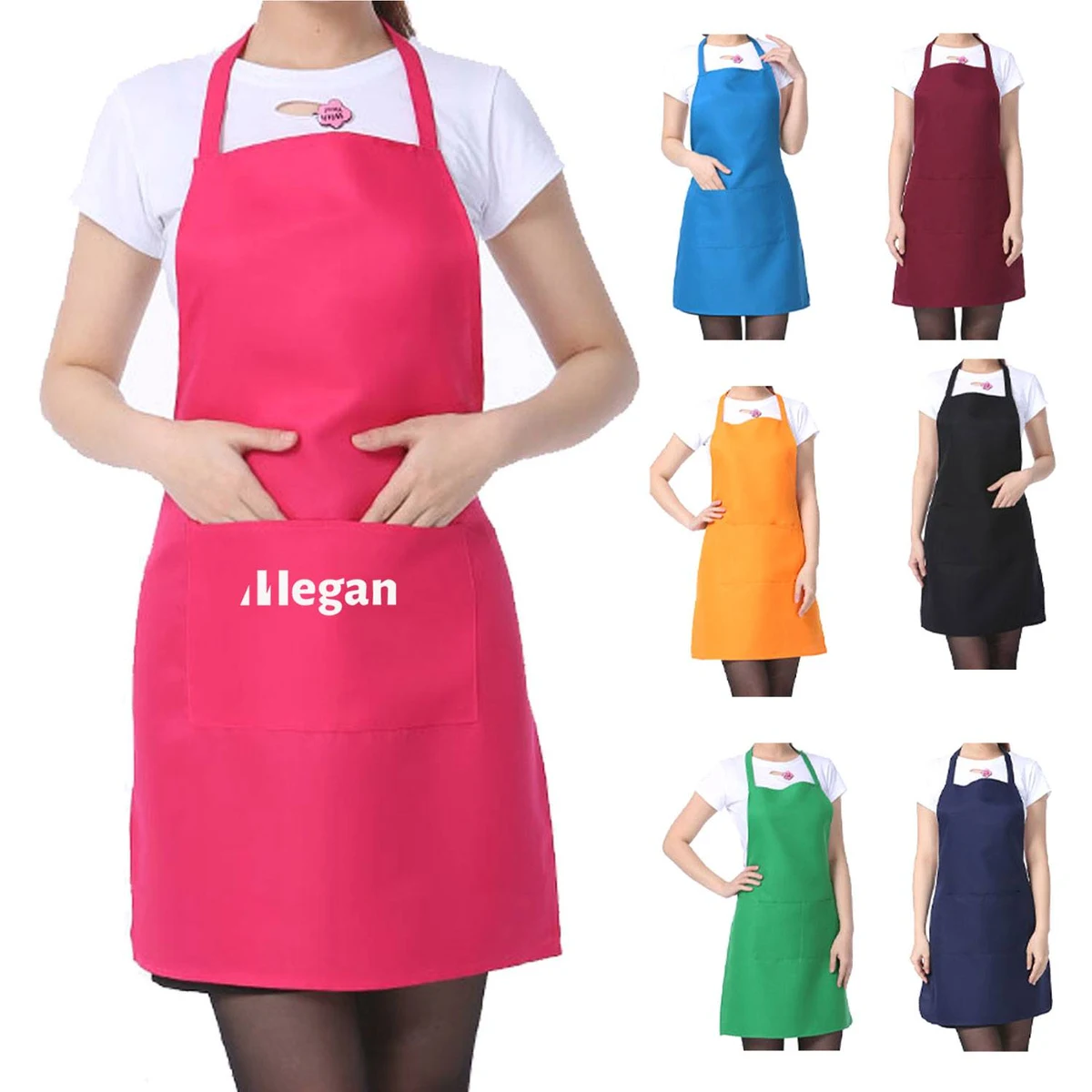 Kitchen AttendantWork Clothes With Micro Waterproof Apron 1