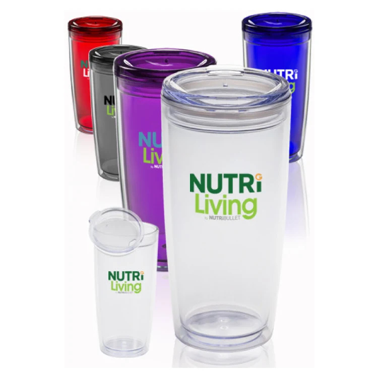 21 oz. Translucent Plastic Tumbler 1