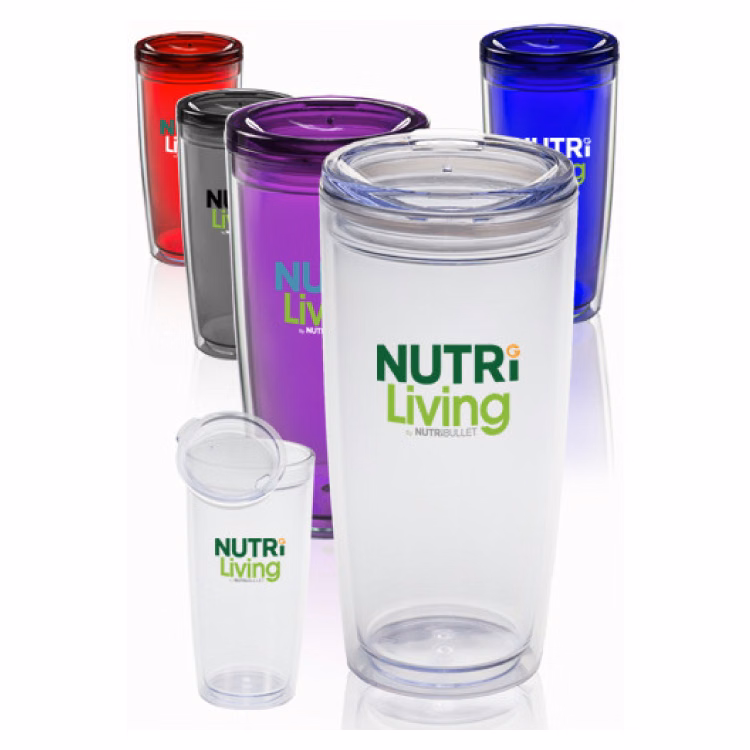 21 oz. Translucent Plastic Tumbler