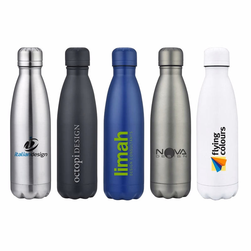 17Oz Double Walled Stainless Steel Metal Water Bottles