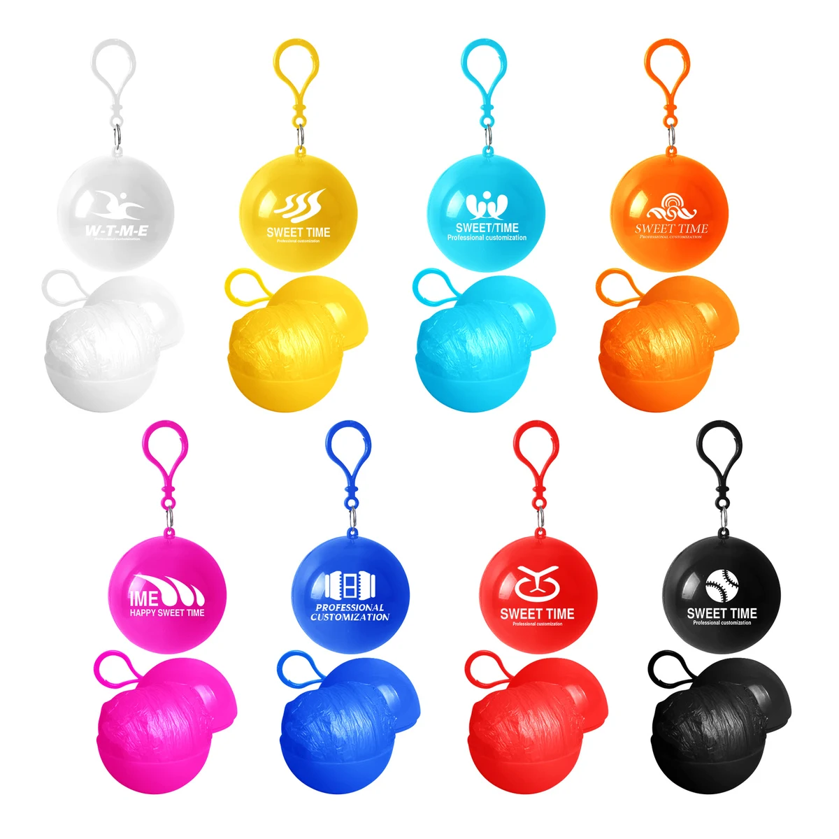 Disposable Rain Poncho Ball 1