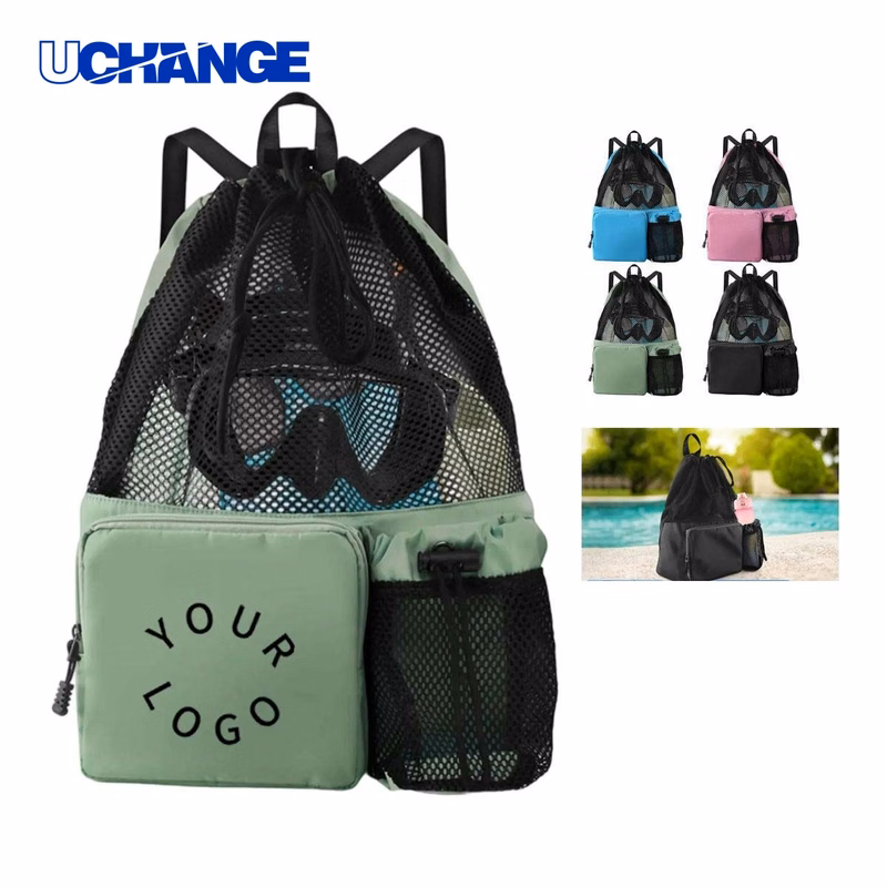 Breathable Strap Drawstring Backpack for Travel Use