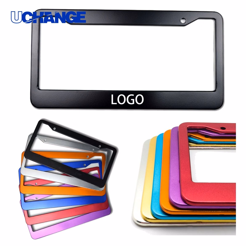 Rust-Proof Aluminum License Plate Frame