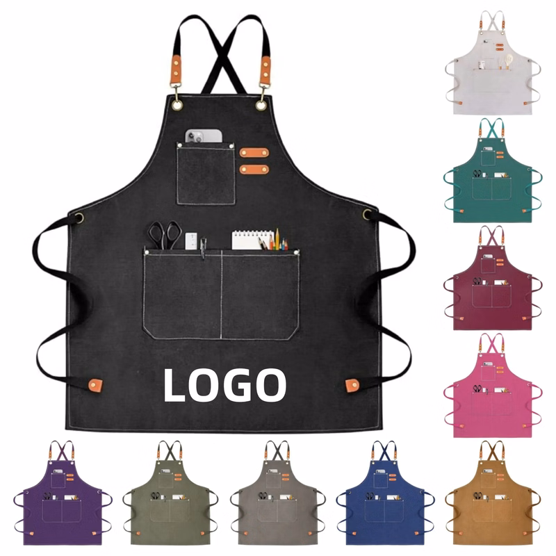 Heavyweight Canvas Cross-Back Apron