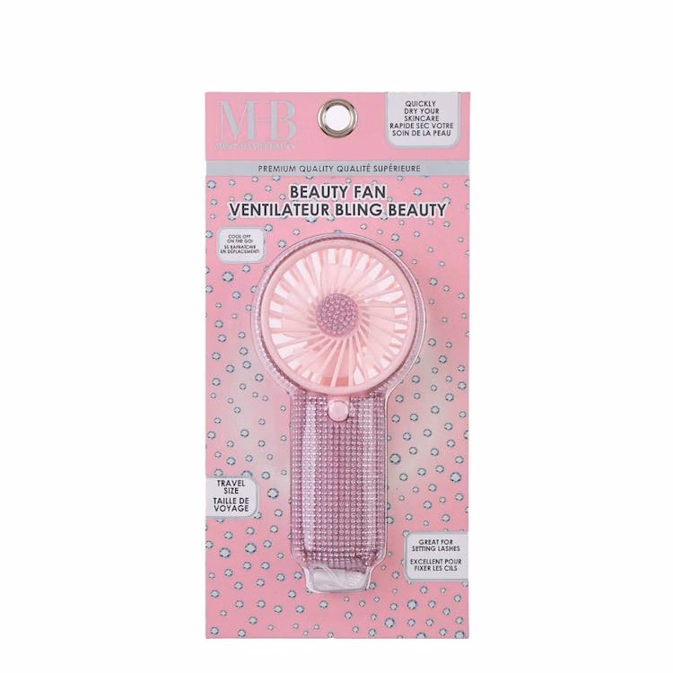 Bling Beauty Fan - Pink