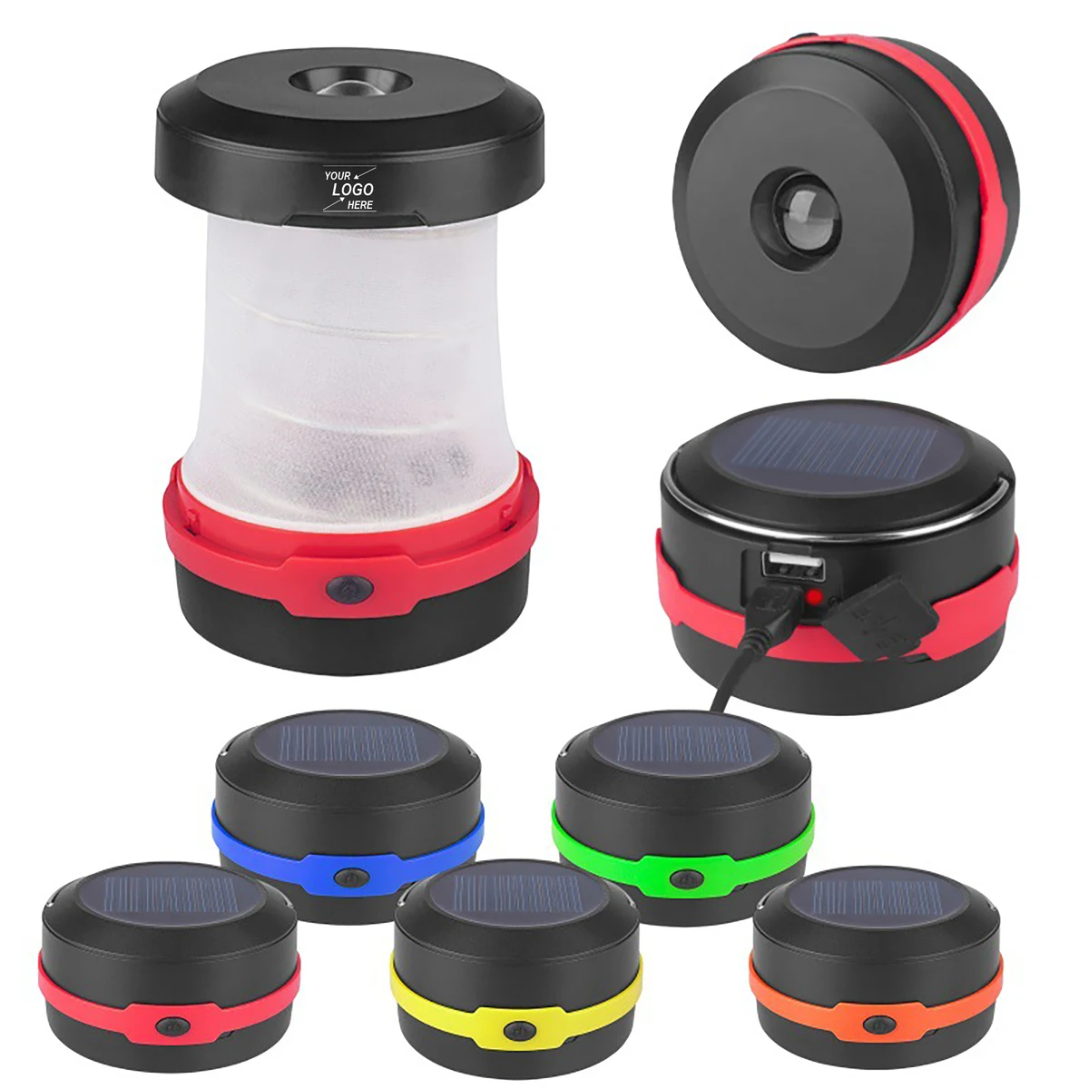 Foldable Solar LED Camping Lantern 1