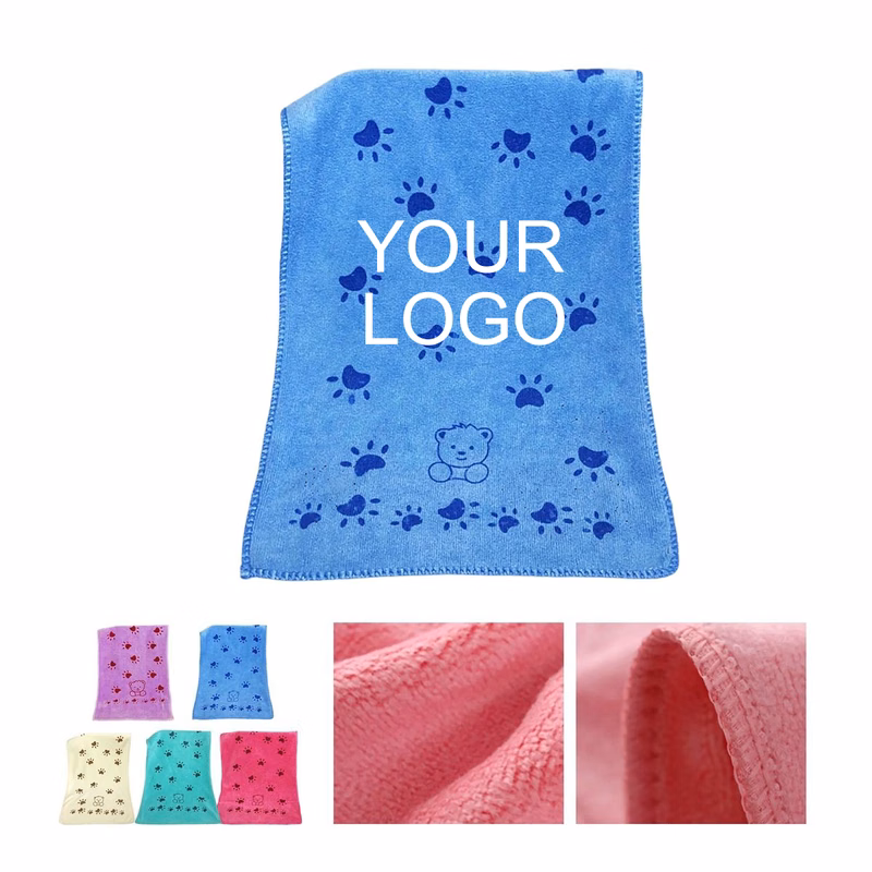 Cotton and Bamboo Fiber Fitness Towel 29.5" x 13.8"