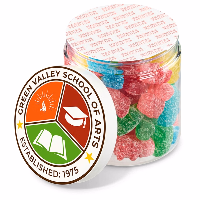8 oz Jar of  Sour Gummy Bears