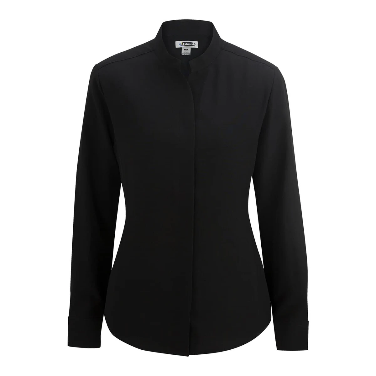 Ladies Stand-Up Collar Shirt 1