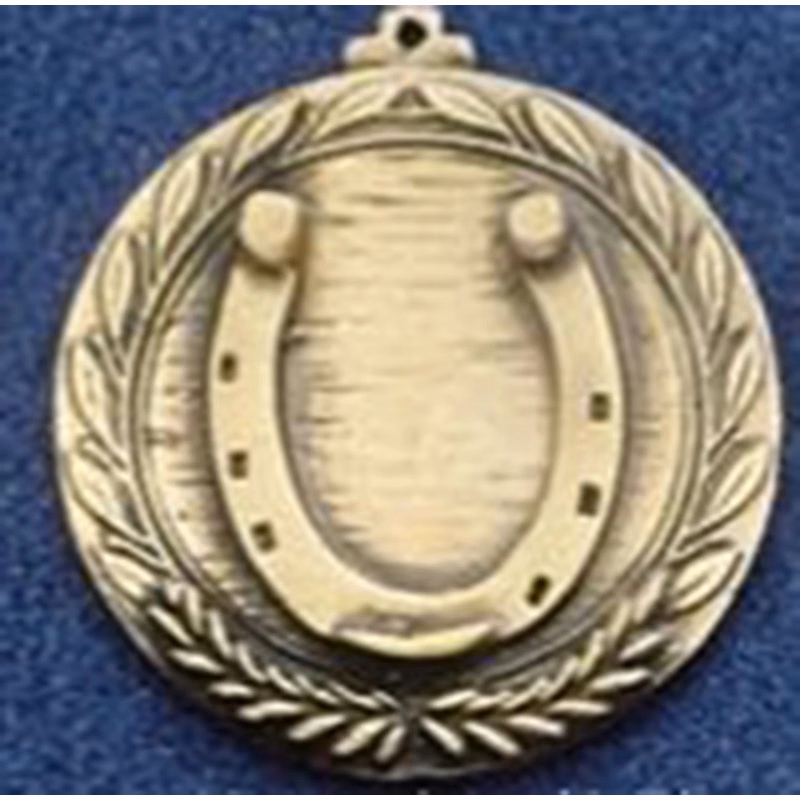 2.5" Stock Cast Medallion (Horse Shoe)