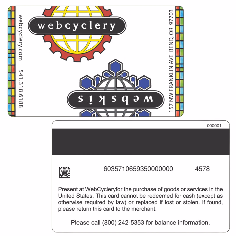 Business, Membership, Discount, Loyalty or ID Card (.030mil)