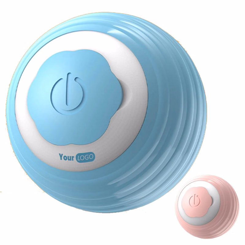 Silicone Automatic Cat Teasing Ball