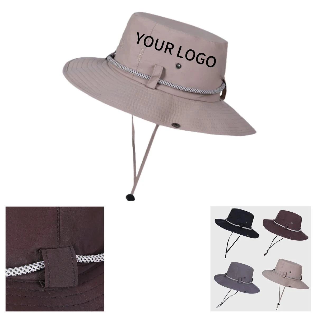 Breathable Polyester Cowboy Hat For Summer Use 1