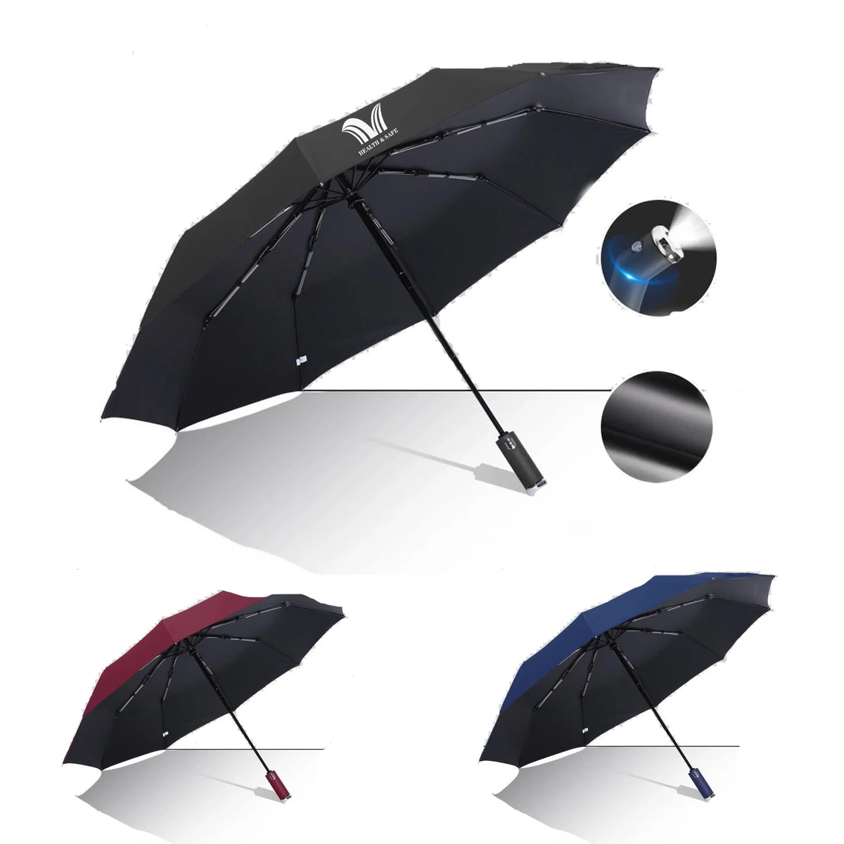 Automatic Open Close LED Umbrella 1