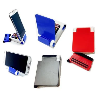 3-IN-1 Travel Size Cell Phone Holder, Stylus, & Screen Cleaner 1