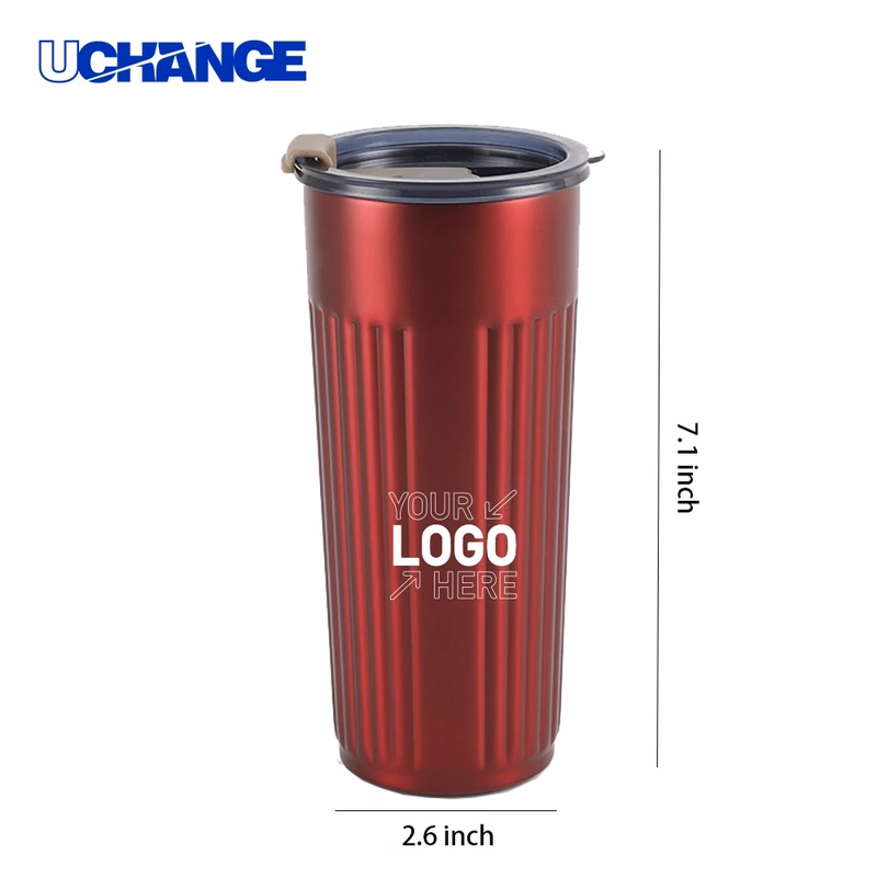 Double-Wall Shaped Stainless Steel Coffee Cup