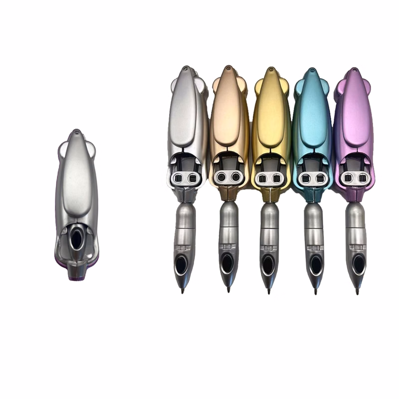 Squid Shape Black Ballpoint Pen