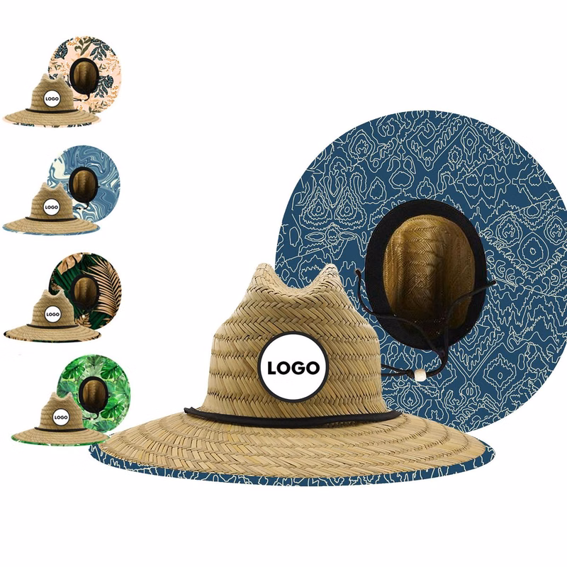 Oversized Wide Brim Straw Sun Hat for Beach & Outdoor Events