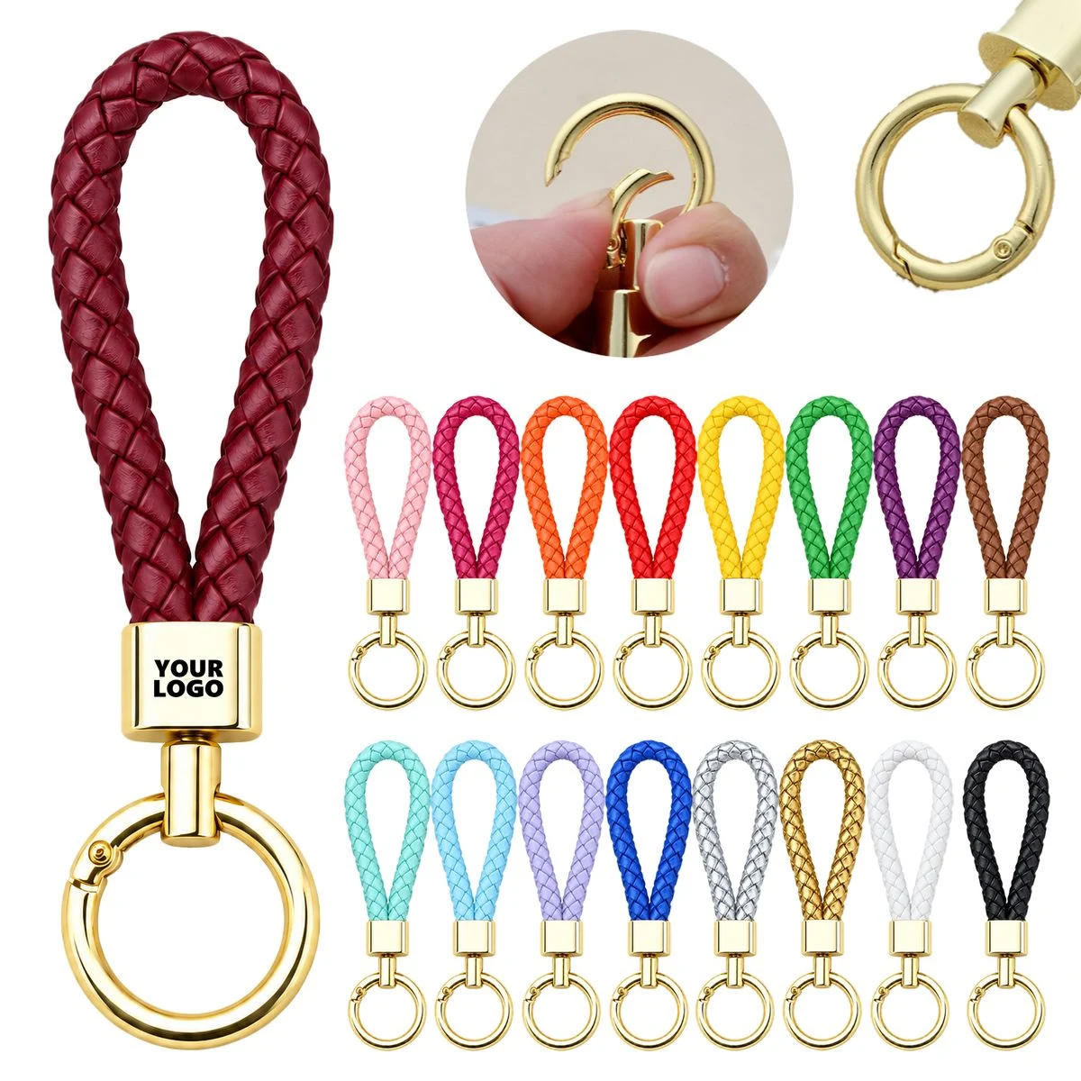 Braided Rope Strap Key Chain 1